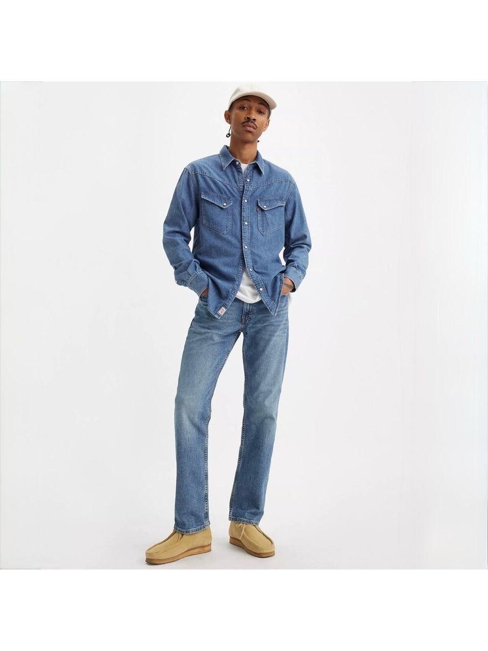 Levi's Medium Wash Straight Blue Jeans Men’s Size 30x30​